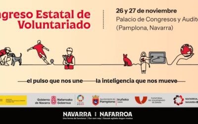 XXIV Congreso Estatal de Voluntariado y II Fiesta del Voluntariado de Navarra. Días 26 y 27 de noviembre 2025